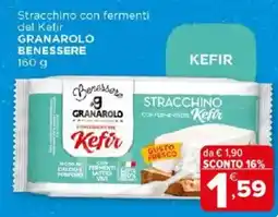 Iperal Stracchino con fermenti del Kefir Granarolo Benessere offerta