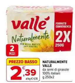 Iperal NATURALMENTE VALLÈ offerta