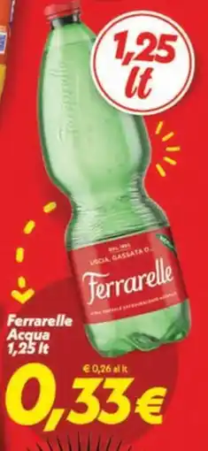 Iper Super Conveniente Ferrarelle Acqua offerta