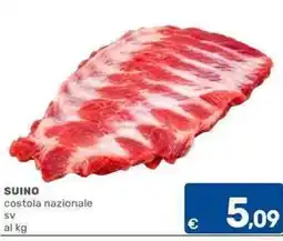 C+C Cash and Carry SUINO costola nazionale offerta