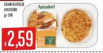 Sisa Gran Burger Amadori offerta