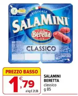 Iperal Salamini Beretta classico offerta
