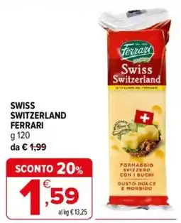 Iperal Swiss Switzerland Ferrari offerta