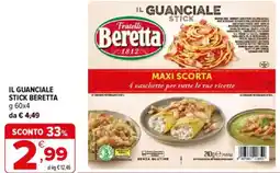 Iperal IL GUANCIALE STICK BERETTA offerta