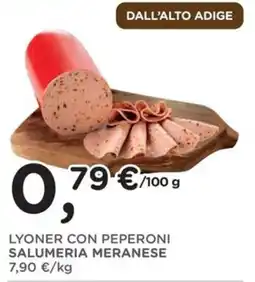 Poli LYONER CON PEPERONI SALUMERIA MERANES offerta
