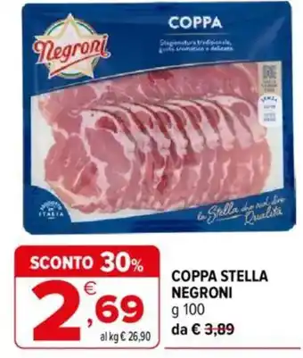 Iperal Coppa Stella Negroni offerta