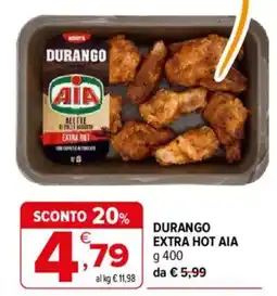 Iperal Durango Extra Hot AIA offerta
