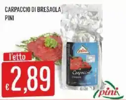 Sisa Carpaccio di Bresaola Pini offerta