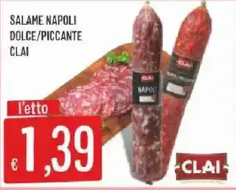 Sisa Salame Napoli CLAI offerta
