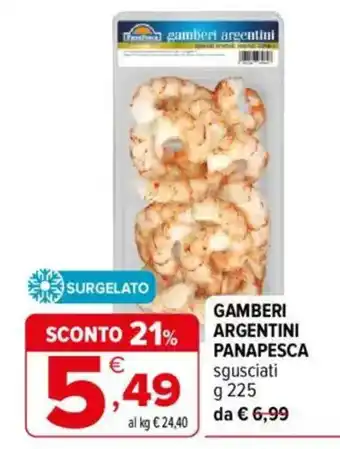 Iperal gamberi argentini panapesca offerta
