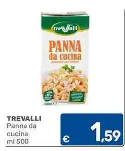 C+C Cash and Carry TRE Valli Panna da cucina offerta