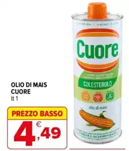 Iperal Olio di mais Cuore offerta