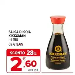 Iperal Salsa di soia Kikkoman offerta