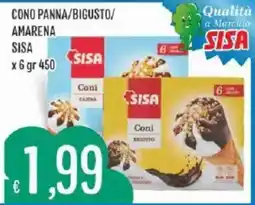 Sisa Cono Panna/Bigusto/Amarena SISA offerta