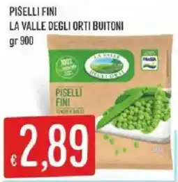 Sisa Piselli Fini La Valle Degli Orti Buitoni offerta
