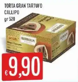 Sisa Torta Gran Tartufo Callipo offerta