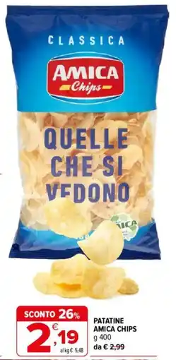 Iperal Patatine Amica Chips offerta