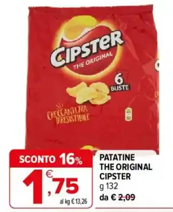 Iperal Patatine The Original Cipster offerta