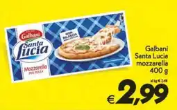 Iper Super Conveniente Galbani Santa Lucia Mozzarella offerta