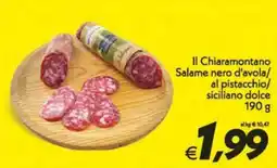 Iper Super Conveniente Il Chiaramontano Salame nero d'avola offerta