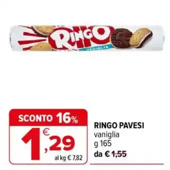 Iperal RINGO PAVESI vaniglia offerta