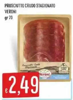Sisa Prosciutto Crudo Stagionato Veroni offerta