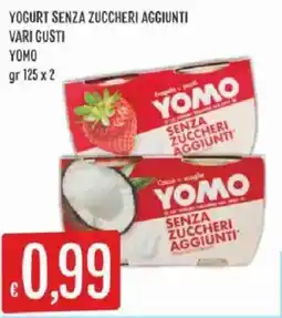 Sisa Yogurt senza zuccheri aggiunti YOMO offerta