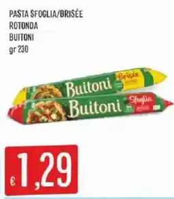 Sisa Buitoni Pasta Sfoglia/Brisée Rotonda Buitoni offerta