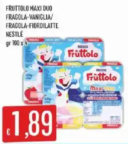 Sisa Fruttolo Maxi Duo NESTLÉ offerta