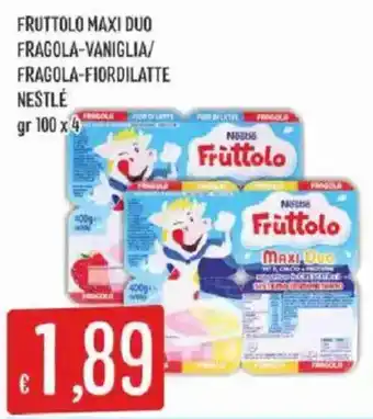 Sisa Fruttolo Maxi Duo NESTLÉ offerta