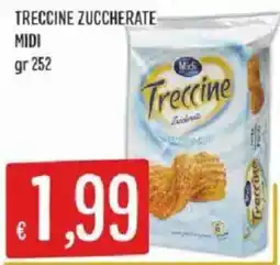 Sisa Treccine Zuccherate Midi offerta