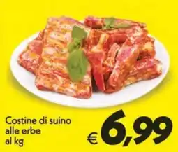 Iper Super Conveniente Costine di suino alle erbe offerta