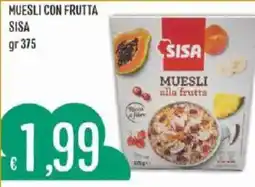 Sisa Muesli con frutta SISA offerta