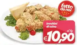 Iper Super Conveniente Involtini di suino offerta