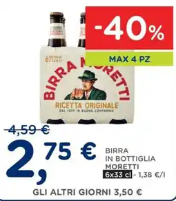 Poli Birra Moretti offerta