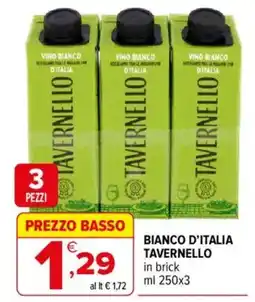 Iperal BIANCO D'ITALIA TAVERNELLO offerta