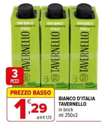 Iperal BIANCO D'ITALIA TAVERNELLO offerta