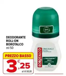 Iperal Deodorante Roll-On Borotalco offerta