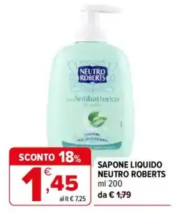 Iperal Sapone liquido Neutro Roberts offerta