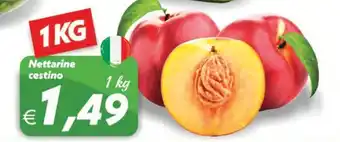 Iper Super Conveniente Nettarine cestino offerta