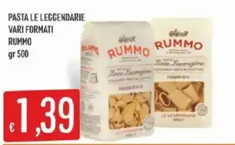 Sisa Pasta Le Leggendarie Rummo offerta