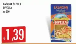 Sisa Lasagne semola Divella offerta