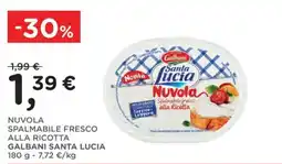 Poli Nuvola Spalmabile Fresco alla Ricotta Galbani Santa Lucia offerta