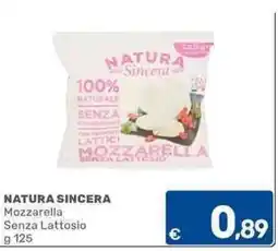 C+C Cash and Carry Natura Sincera Mozzarella Senza Lattosio offerta