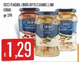 Sisa Ceci/Fagioli Borlotti/Cannellini Cirio offerta