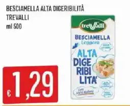 Sisa Besciamella Alta Digeribilità Trevalli offerta
