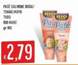 Sisa Paté Salmone Rosa/Tonno/Mayo RIO MARE offerta