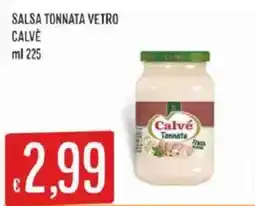 Sisa Salsa Tonnata Vetro Calvé offerta