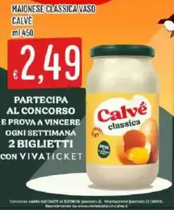 Sisa Maionese classica Calvé offerta
