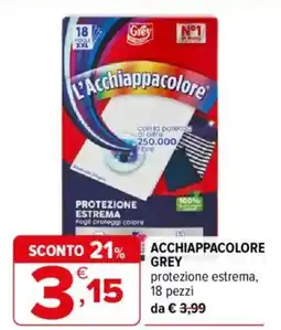 Iperal ACCHIAPPACOLORE GREY offerta